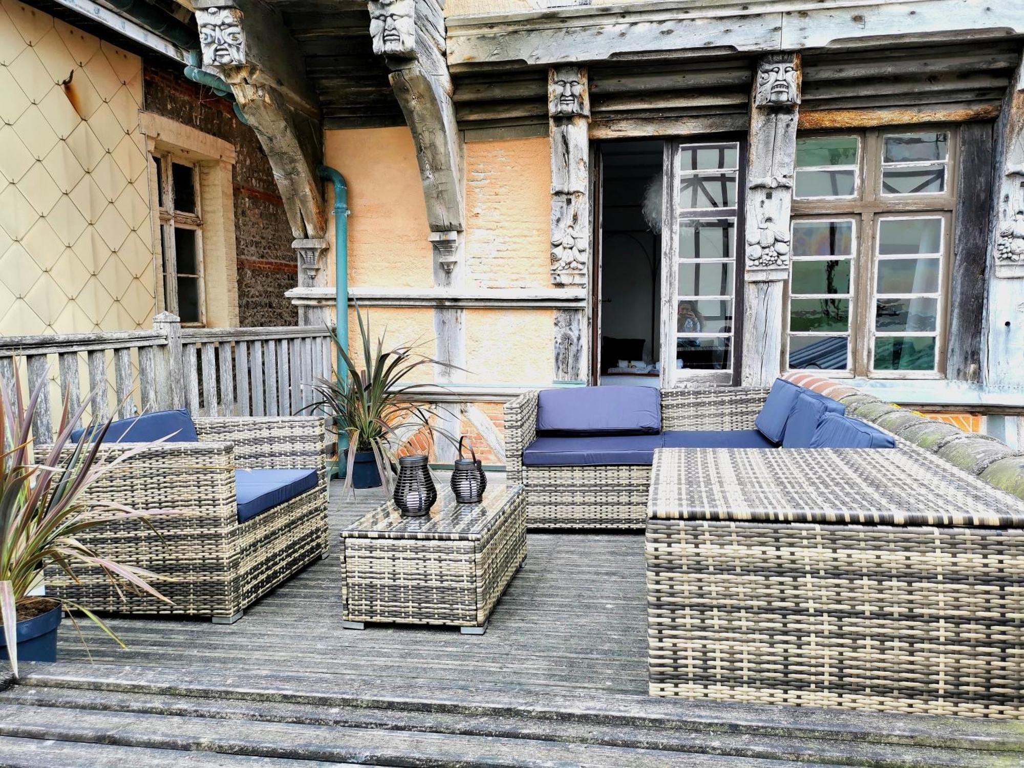 Hotel La Residence Manoir De La Salamandre เอเทรตาต์ ภายนอก รูปภาพ